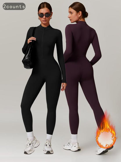 Liftora Warm Fleece Lined Jumpsuit